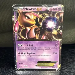 Pokemon - Mewtwo EX Black White Holo Promo TCG BW45 (2012) - Image 1