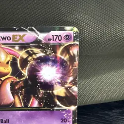 Pokemon - Mewtwo EX Black White Holo Promo TCG BW45 (2012) - Image 3