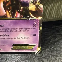 Pokemon - Mewtwo EX Black White Holo Promo TCG BW45 (2012) - Image 4