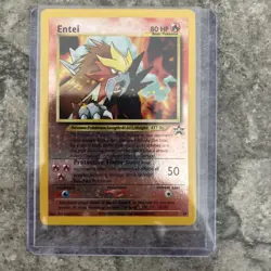 Pokemon TCG Entei Wizards Black Star Promos 34 Holo Promo Promo - Image 1