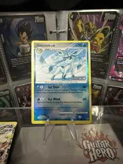 2008 Pokemon Glaceon Reverse Holo Rare Platinum- Burger King Promo- 20/100 TCG - Image 1