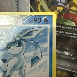 2008 Pokemon Glaceon Reverse Holo Rare Platinum- Burger King Promo- 20/100 TCG - Image 3