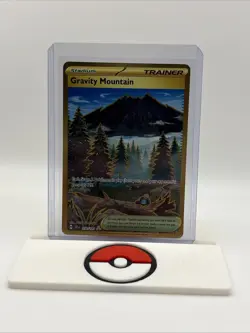 Pokemon TCG Trainer Stadium Gravity Mountain 250/191 Surging Sparks - Image 1