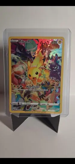 Pokemon Pikachu Secret Rare Holo 160/159 Crown Zenith Basic 70 HP English - Image 1