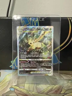 Pokemon TCG Leafeon VSTAR Crown Zenith: Galarian Gallery GG35/GG70 - Image 1