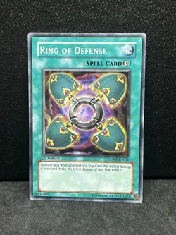 Yugioh Ring of Defense DPKB-EN034 Common 1st Edition NM - Image 1
