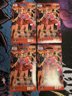 One Piece TCG Heroines Edition EB-03 Sleeved Booster Pack - X 4 - Image 1