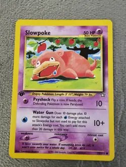 Slowpoke - 73/111 - Pokemon Neo Genesis 1st Edition Card WOTC NM - Image 1