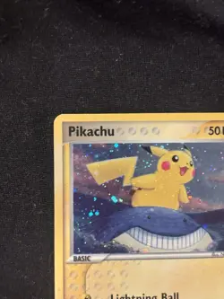 Pokemon Pikachu Common Holo 12/17 POP Series 5 2007 Lightning Basic Card - Image 5