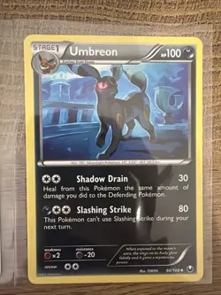 Pokemon Card TCG Umbreon 60/108 and 61/108 Dark Explorers Non Holo - Image 3