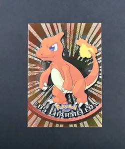 NM #05 Charmeleon Foil Black Label Topps Pokemon Card 1999 - Image 3