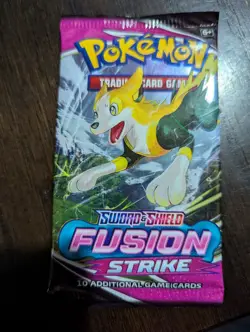 Pokemon TCG Fusion Strike Booster Pack - 10 Cards 820650809163 - Image 1