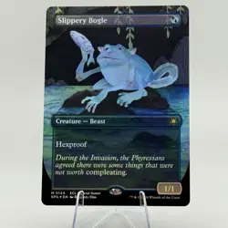 MTG Lorwyn Eclipsed (Special Guest) - Slippery Bogle [FOIL] - SPG - NM - Image 1