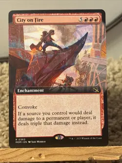 City on Fire (Extended Art) March of the Machine Regular - Image 1