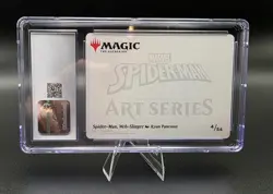Mtg Spider-Man Art Series Web-Slinger Gold Stamped CGC 8 - Image 3