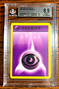 Psychic Energy #101 - BGS NM-MT+ 8.5 - 1999 Base Set Unlimited - Pokemon TCG - Image 1