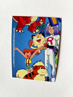 1999 Topps Pokemon TV Animation Edition TV8 Gary Oak Blue Logo 1st Print Foil - Image 4