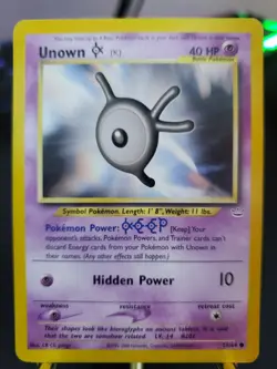 Pokemon TCG | Unown [K] 58/64 | Common | Neo Revelation | NM - Image 1