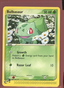 Bulbasaur Non-Holo Common Ex/LP 39/95 EX Team Magma vs Team Aqua Pokemon - Image 1