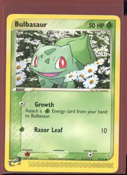 Bulbasaur Non-Holo Common Ex/LP 39/95 EX Team Magma vs Team Aqua Pokemon - Image 3