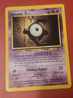 Pokemon TCG | Unown [E] 67/75 | Common | Neo Discovery | Lightly Played - Image 1