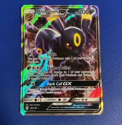 Umbreon GX #80/149 | Full Art Ultra Rare Holo Sun & Moon 2017 Pokemon TCG - Image 1