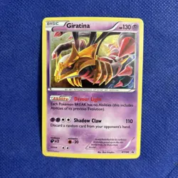 Pokemon TCG XY Black Star Promo Giratina Cosmos Holo XY184 - NM - Image 1