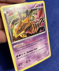 Pokemon TCG XY Black Star Promo Giratina Cosmos Holo XY184 - NM - Image 2