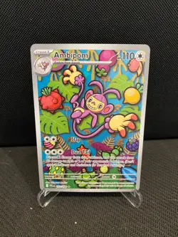 Ambipom 107/094 NM PFL Pokemon Phantasmal Flames - Image 1