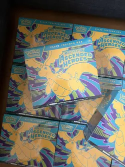 Pokemon TCG Ascended Heroes Elite Trainer Box ETB *IN HAND* 11 BOXES ! 100$ OFF - Image 2
