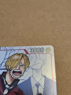Sanji OP01-013 Alternate Art 25th Anniversary Collection ONE PIECE Chinese NM - Image 2