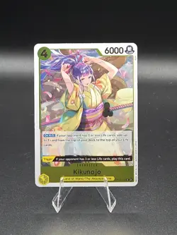 Kikunojo R Wings of the Captain OP06-104 NM Foil One Piece TCG - Image 1