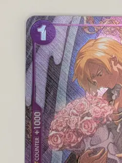 One Piece TCG – Vinsmoke Sanji Treasure Rare Alt Art OP10-063 (OP12 TR) NM+ - Image 3