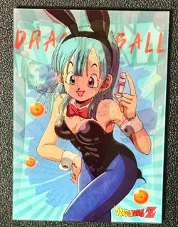 Bunny Bulma + Android 18 Lenticular 2025 Chase Rare Dragon Ball Super Waifu Card - Image 1