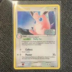 Pokemon Stamped EX Crystal Guardians Wigglytuff 13/100 2006 TCG Card English - Image 1