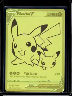 Pokemon SWSH: Sword & Shield Promo Cards Pikachu V SWSH145 - Image 1