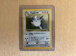 Pokemon Wigglytuff Jungle 16/64 Holo 1999 Wizards of The Coast TCG Card - HP - Image 1