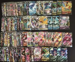 200 Lot Pokemon TCG Chinese Card RR RRR VMAX Gengar Flareon Rayquaza #5 FI38 - Image 1