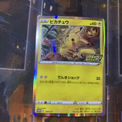 Pikachu 124/S-P Holo PikaPika Promo Campaign Japanese Pokemon Card - Image 5