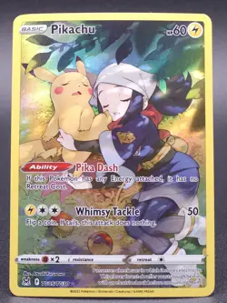 Pokemon Pikachu Lost Origin Trainer Gallery TG05/TG30 Ultra Rare - Image 1