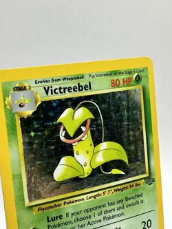HOLO RARE VICTREEBEL - JUNGLE LP 14/64 POKEMON UNLIMITED - Image 3