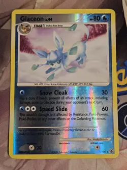 Glaceon 5/100 Majestic Dawn Reverse Holo Pokemon TCG LP - Image 1