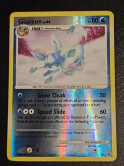 Glaceon 5/100 Majestic Dawn Reverse Holo Pokemon TCG LP - Image 2