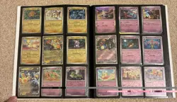 Pokemon Paradox Rift NEAR Complete Base Set W/ EXs #1-182 W/ Binder! - Image 5