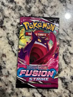 Fusion Strike Booster Pack - 1x NEW English Factory Sealed Pokemon 2021 - Image 1