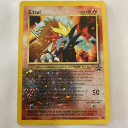 POKEMON TCG- ENTEI MOVIE PROMO - 34/50 - REVERSE HOLO - Good Condition - Image 1