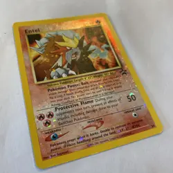 POKEMON TCG- ENTEI MOVIE PROMO - 34/50 - REVERSE HOLO - Good Condition - Image 3