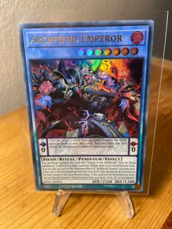 Archfiend Emperor - 1st Edition Ultra Rare BPRO-EN031 Yugioh - Image 1