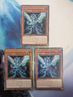 YuGiOh! Galaxy-Eyes Photon Dragon TN23-EN012 Quarter Century Rare x3 PLAYSET - Image 1