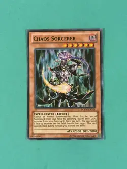 2012 Yu-Gi-Oh! Chaos Sorcerer Holo LCYW-EN248 Legendary Collection 3 NRMT - Image 1